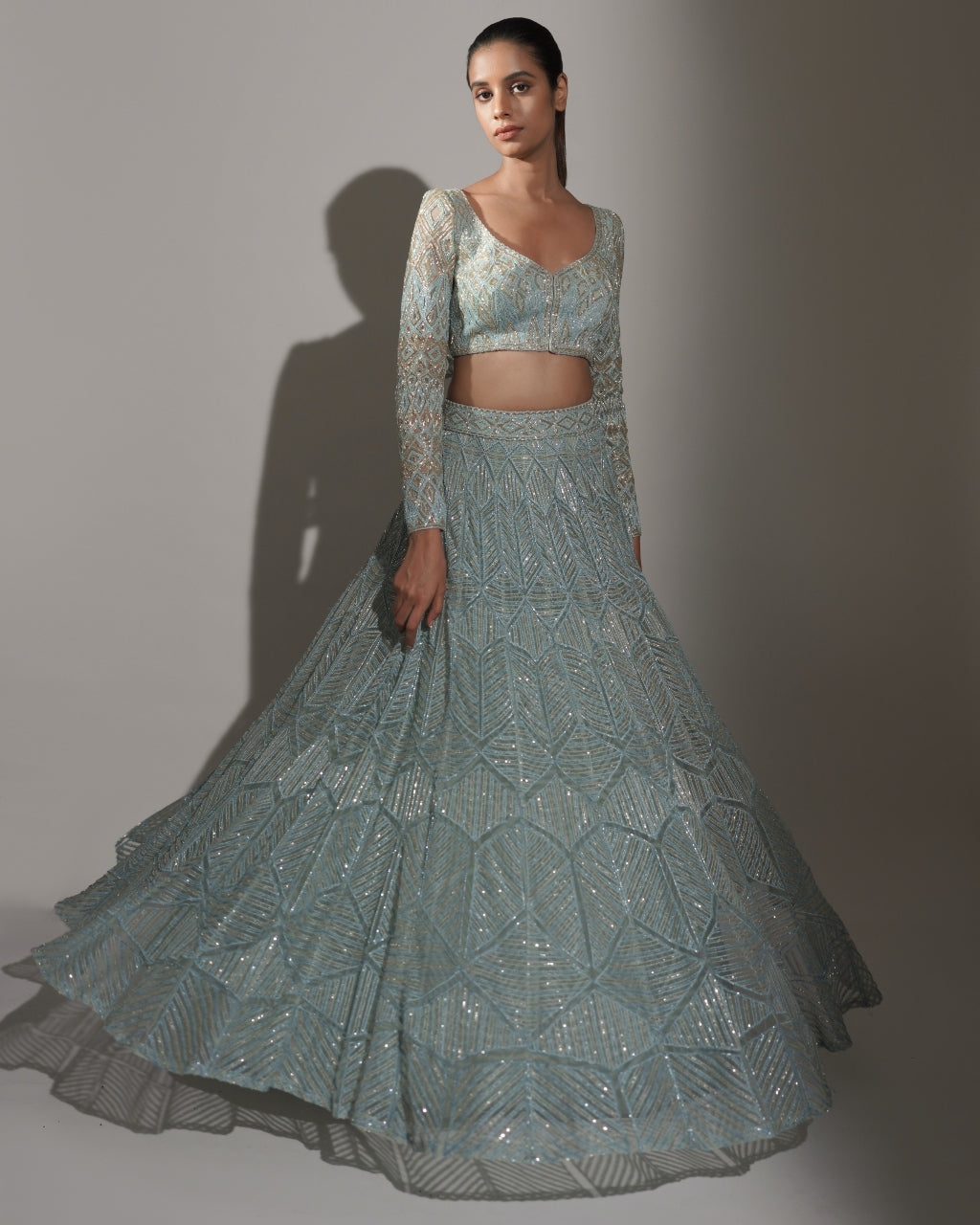 Aqua Darya Lehenga Set