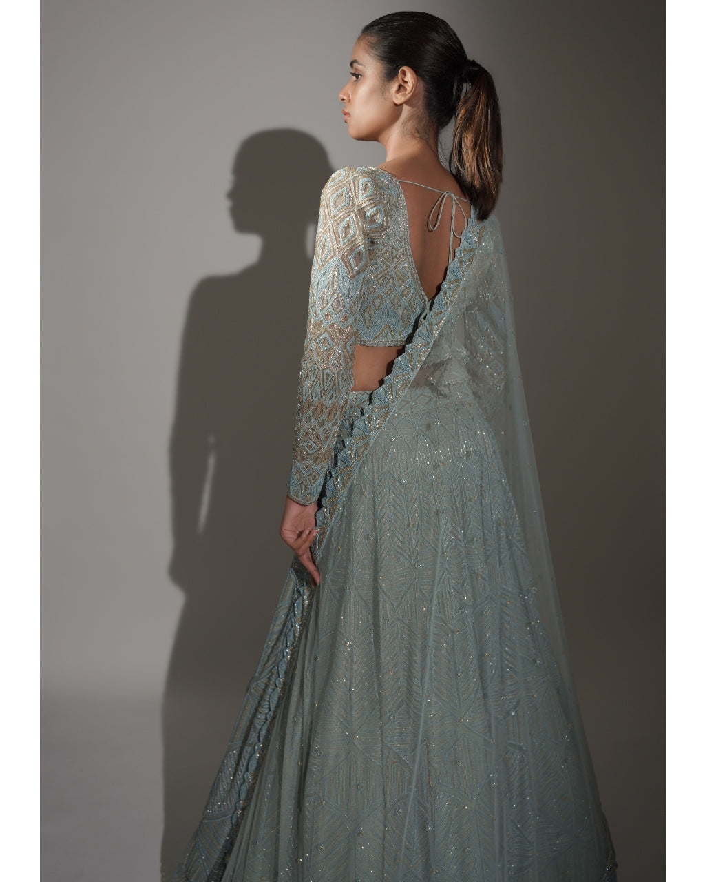 Aqua Darya Lehenga Set