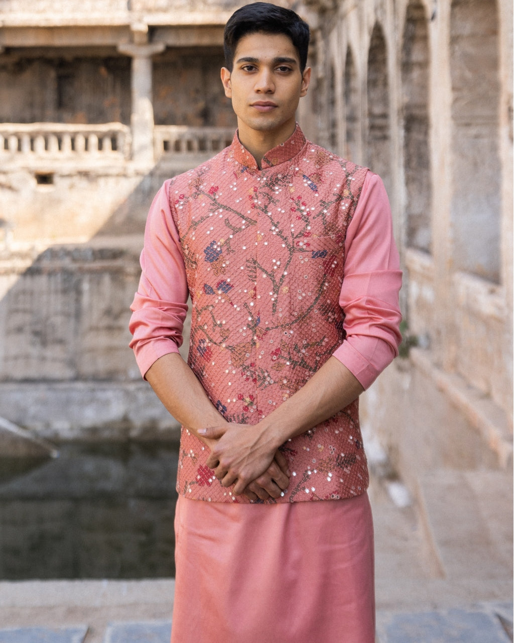 Rose Bemberg Silk Kurta Set