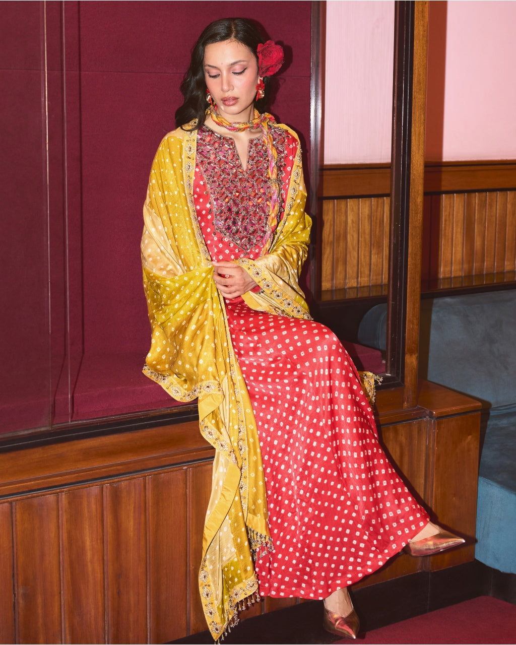 Chameli Anarkali Set