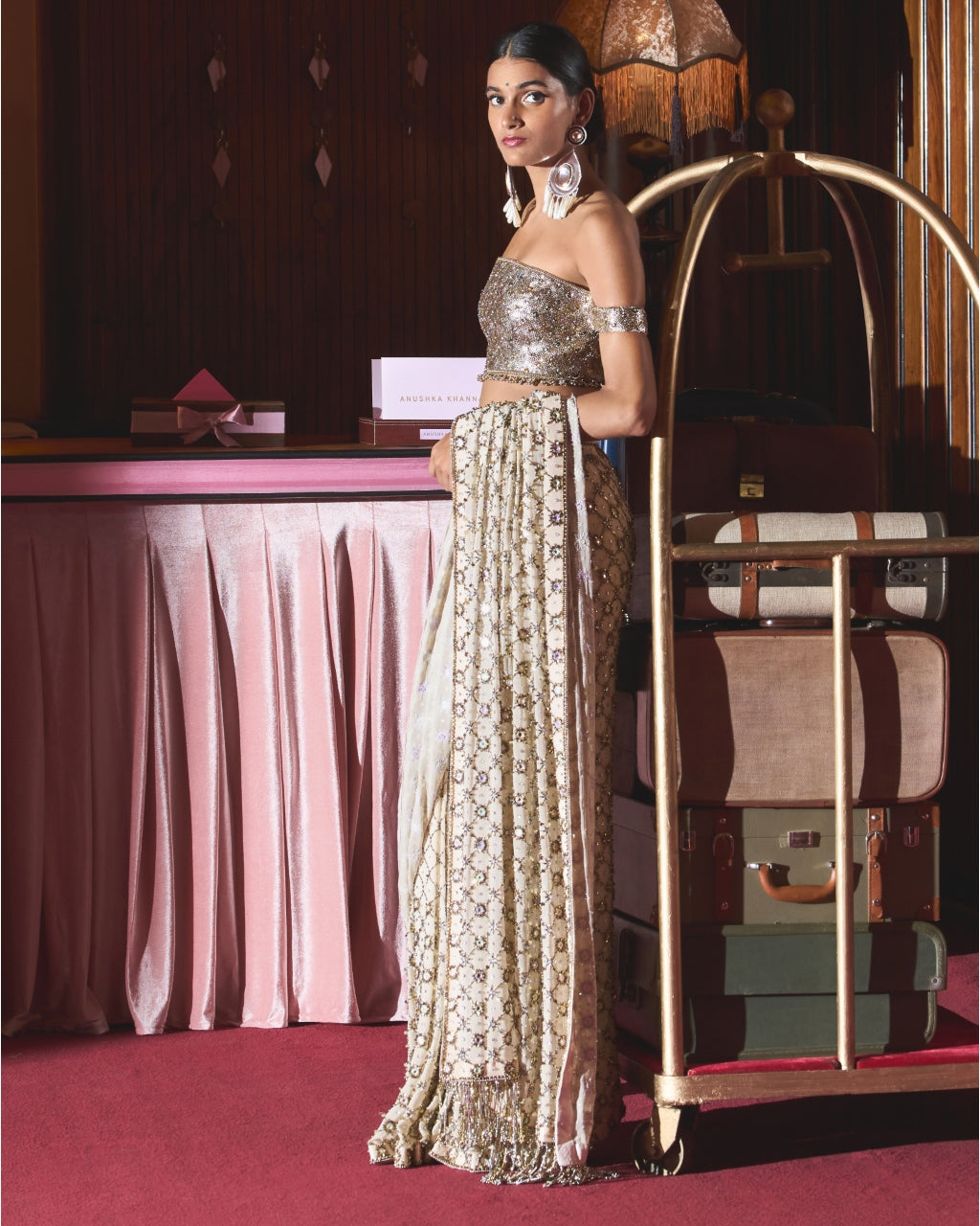 Chandi Sari Set