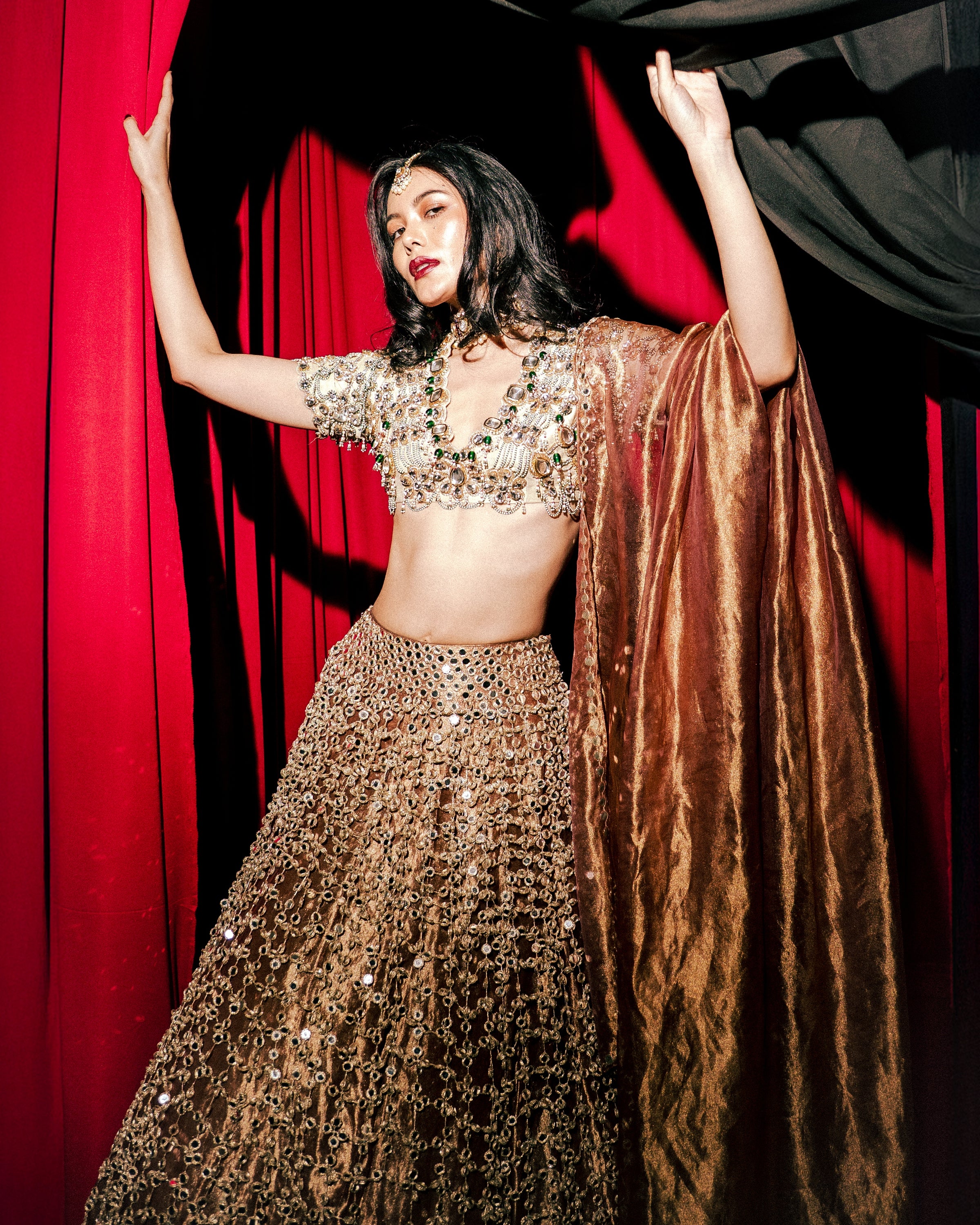 Tarakini Lehenga Set