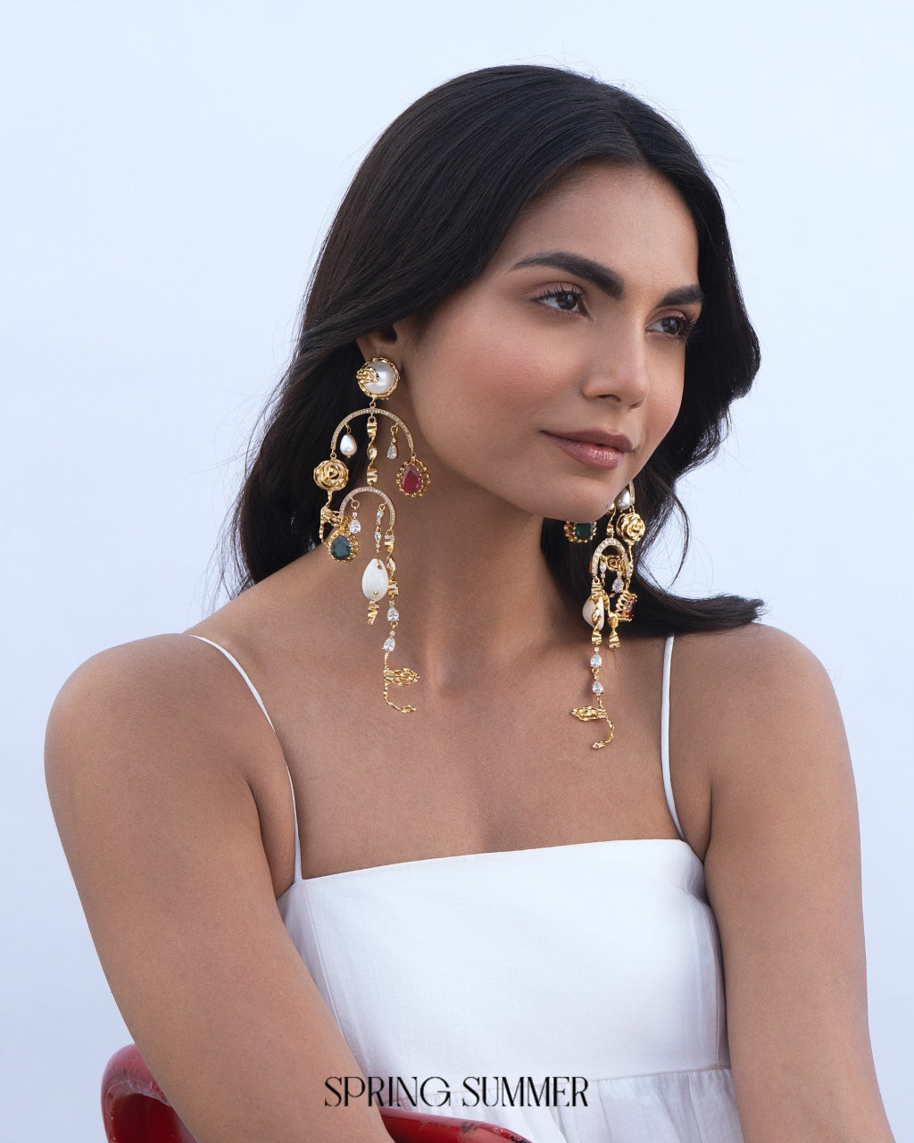 Not Your Rose Gemstone Shoulder Grazers