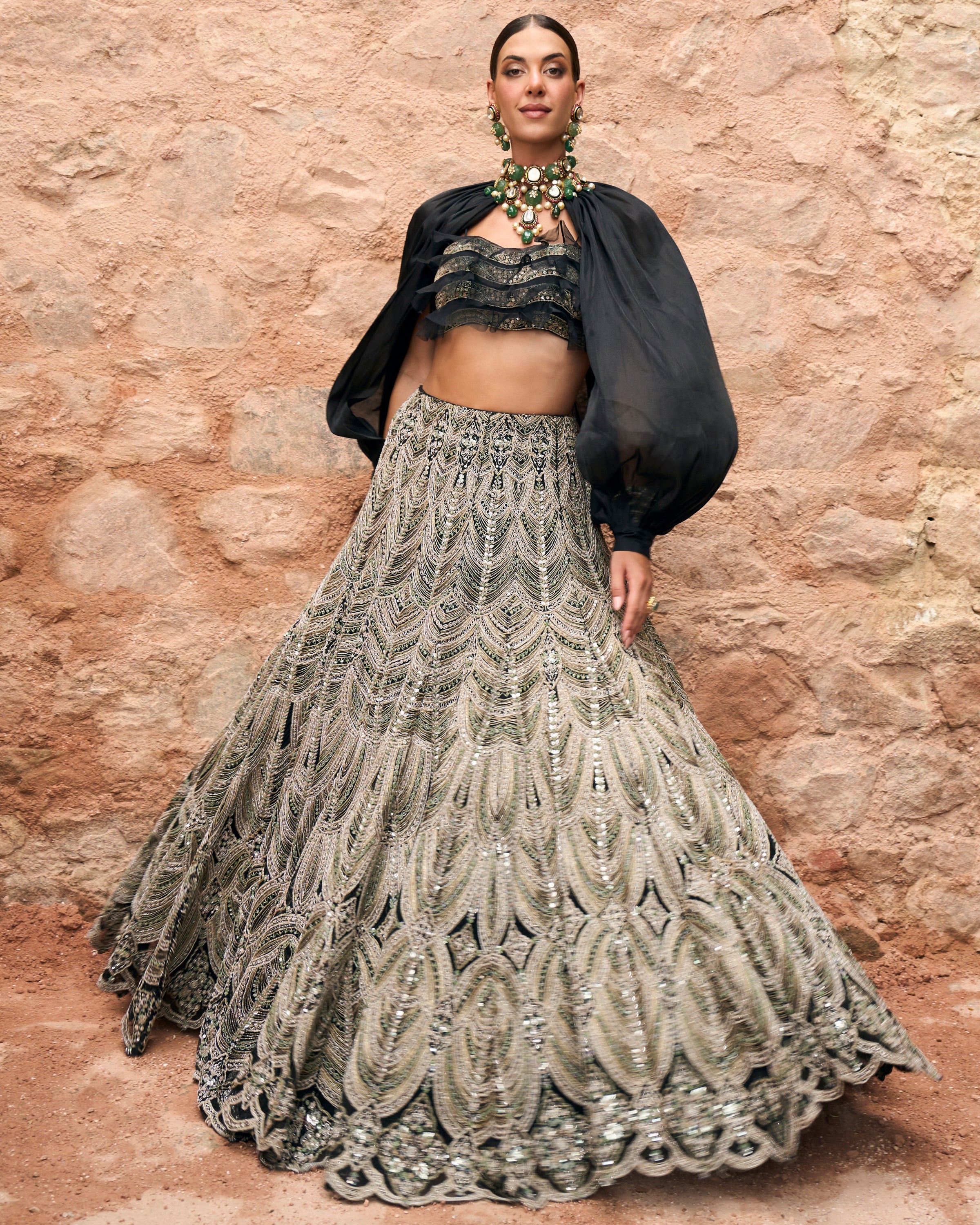 Leila Lehenga Set