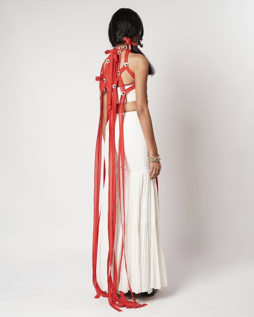 Shell Strapy Sharara Set