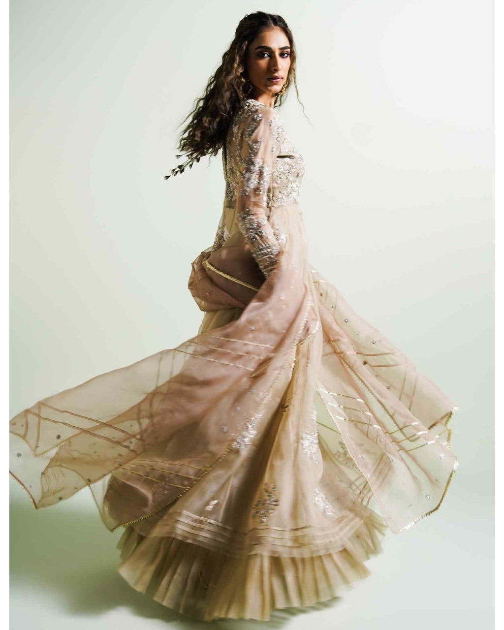 Audrey Sufi, Dupatta & Lehenga Set
