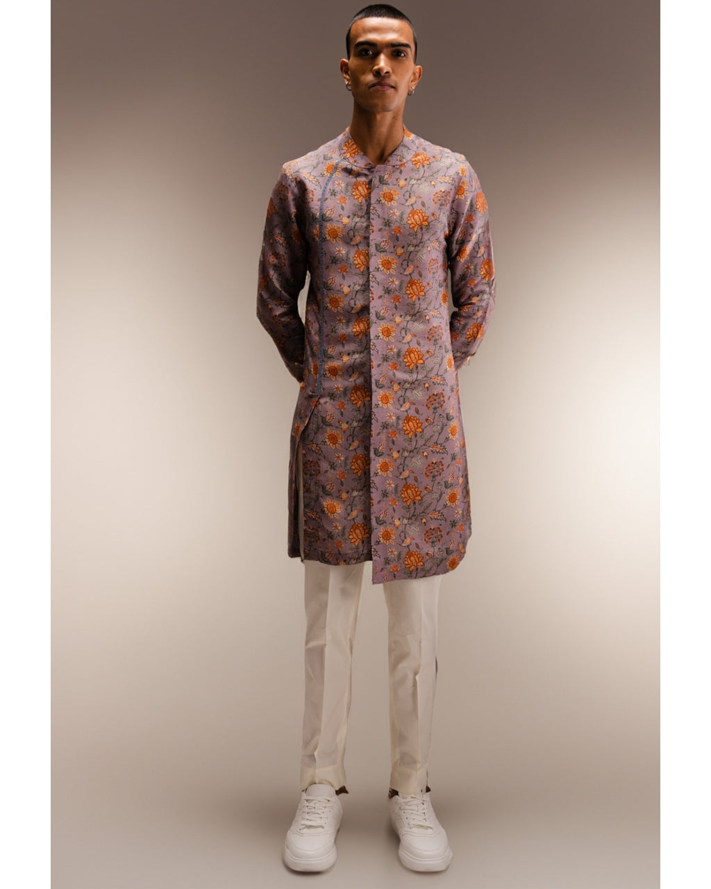 Heather Bemberg Long Kurta Pyjama Set