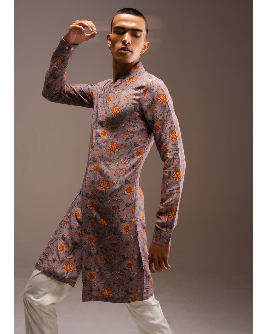 Heather Bemberg Long Kurta Pyjama Set