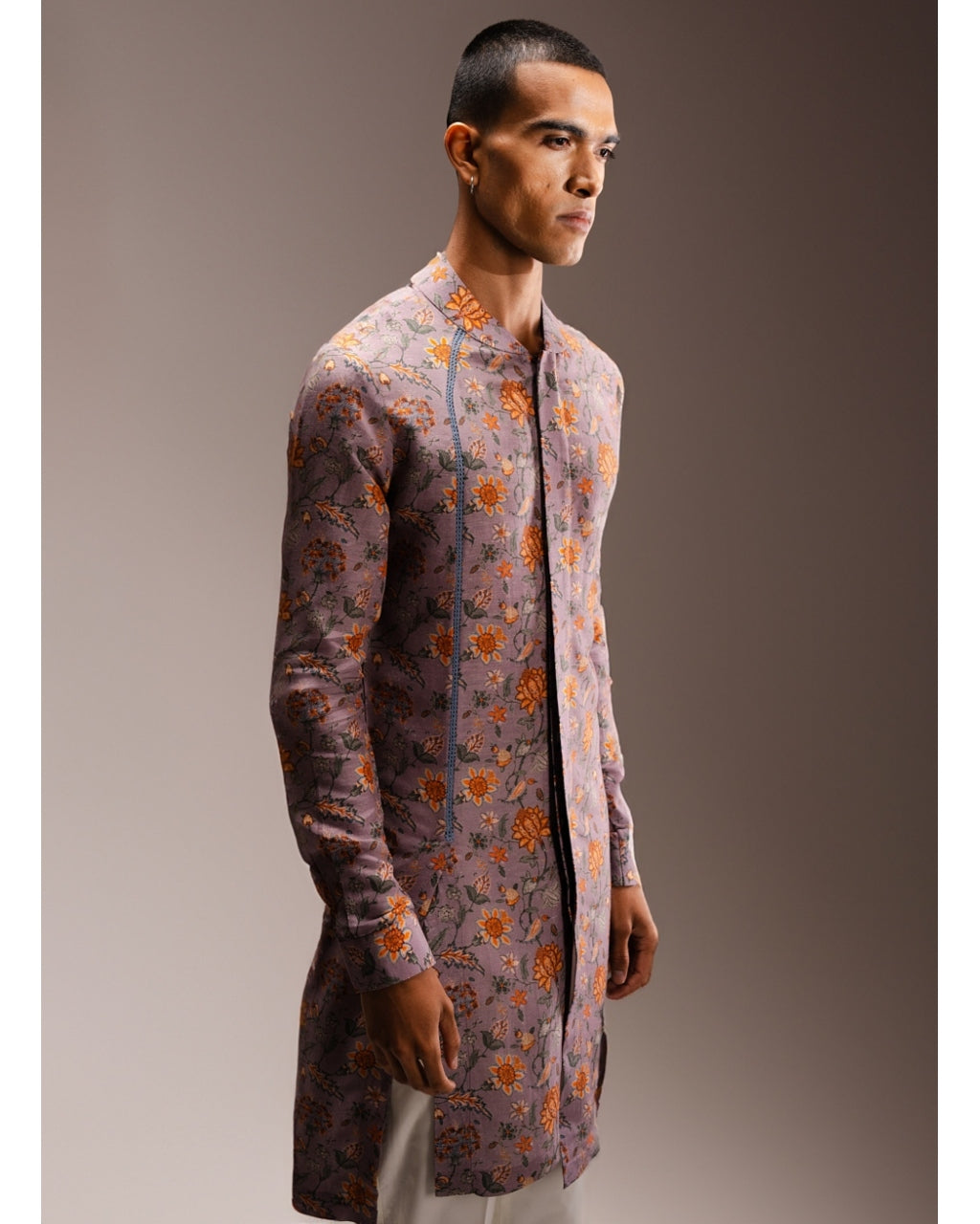 Heather Bemberg Long Kurta Pyjama Set