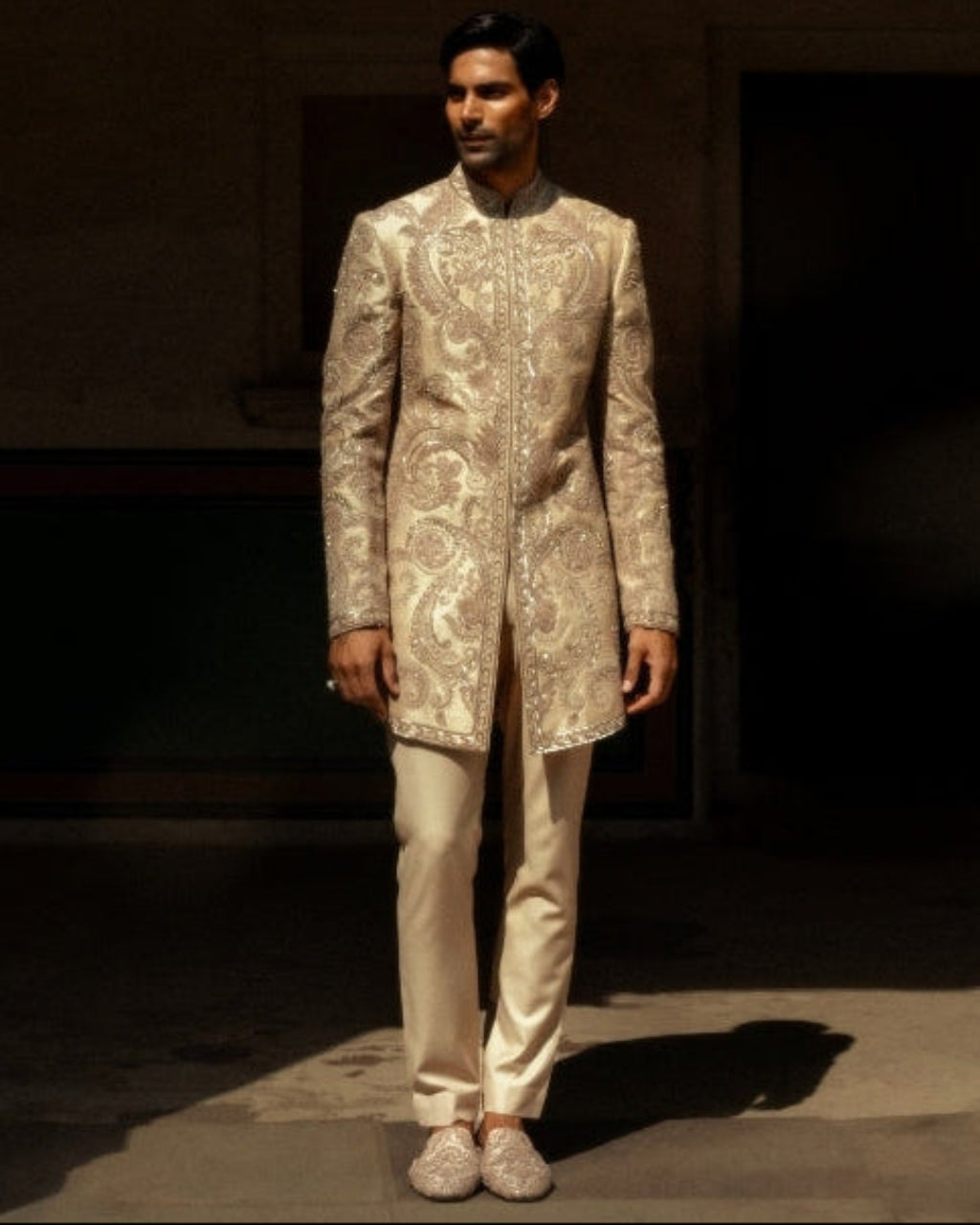 Noir Sherwani Set