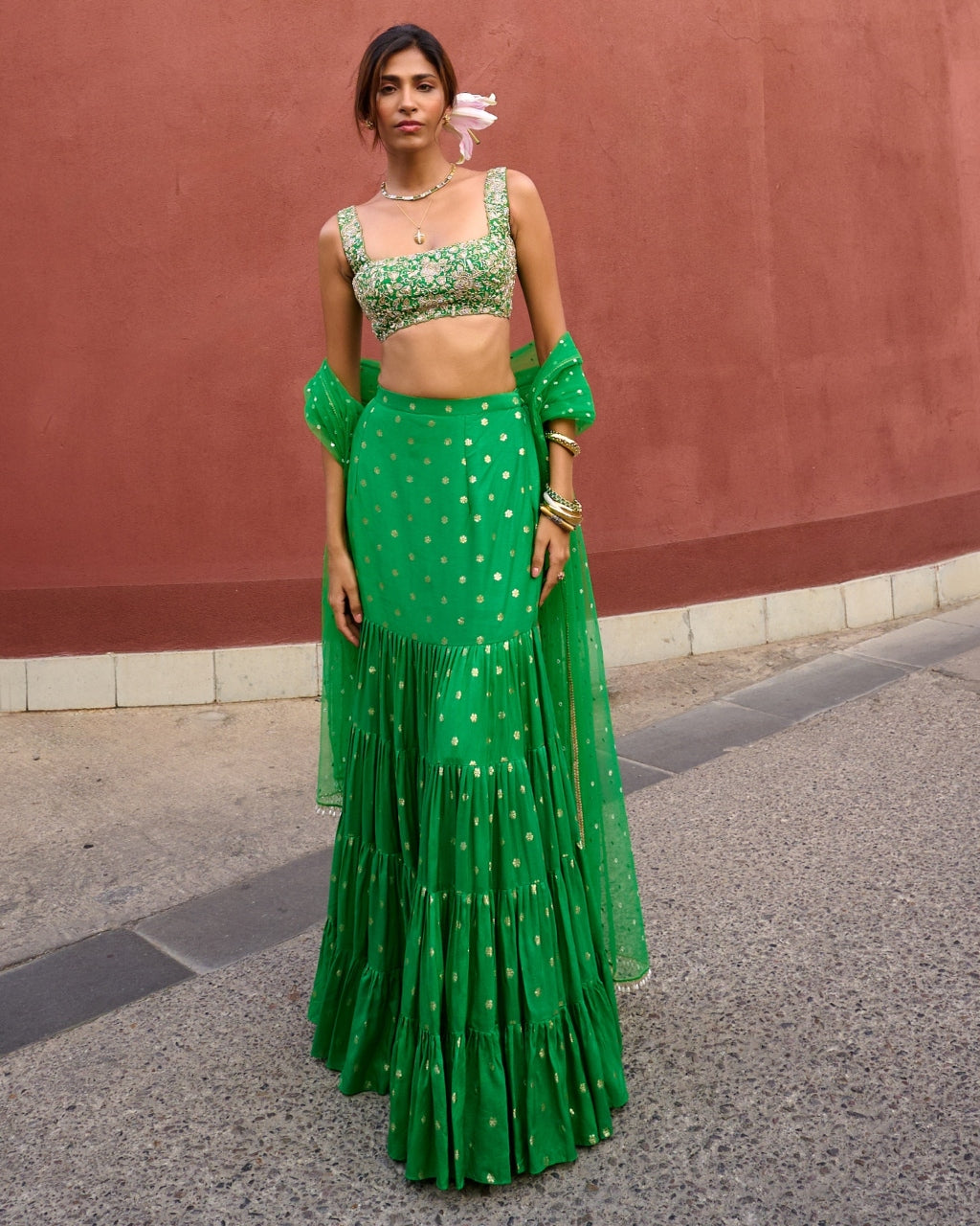 Aisha Lehenga Set