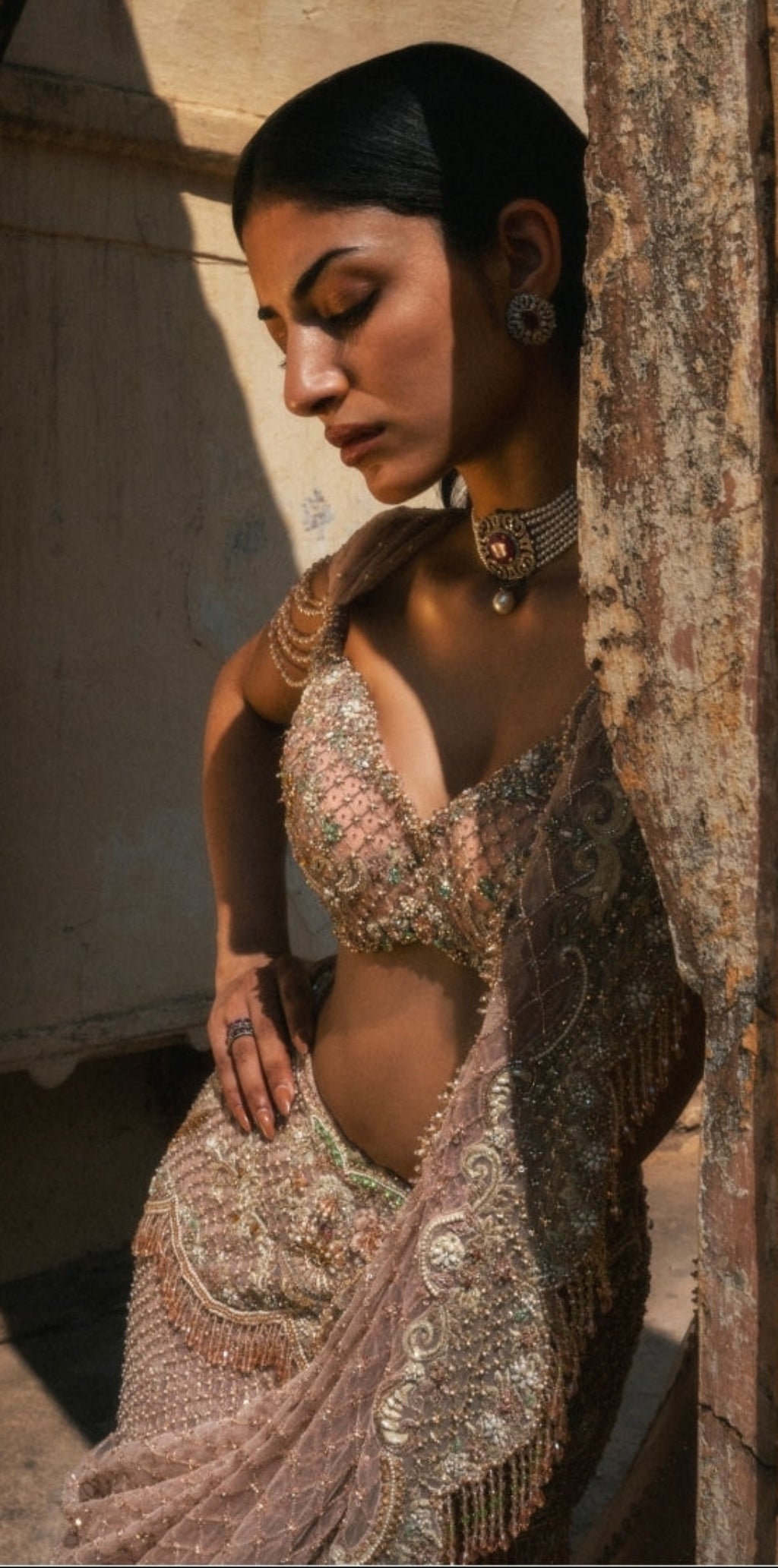 Pink Pastel Jhanvi Lehenga Set