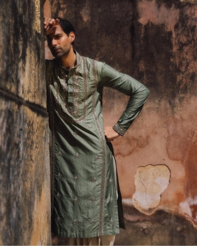 Fern Kurta Dhoti Set