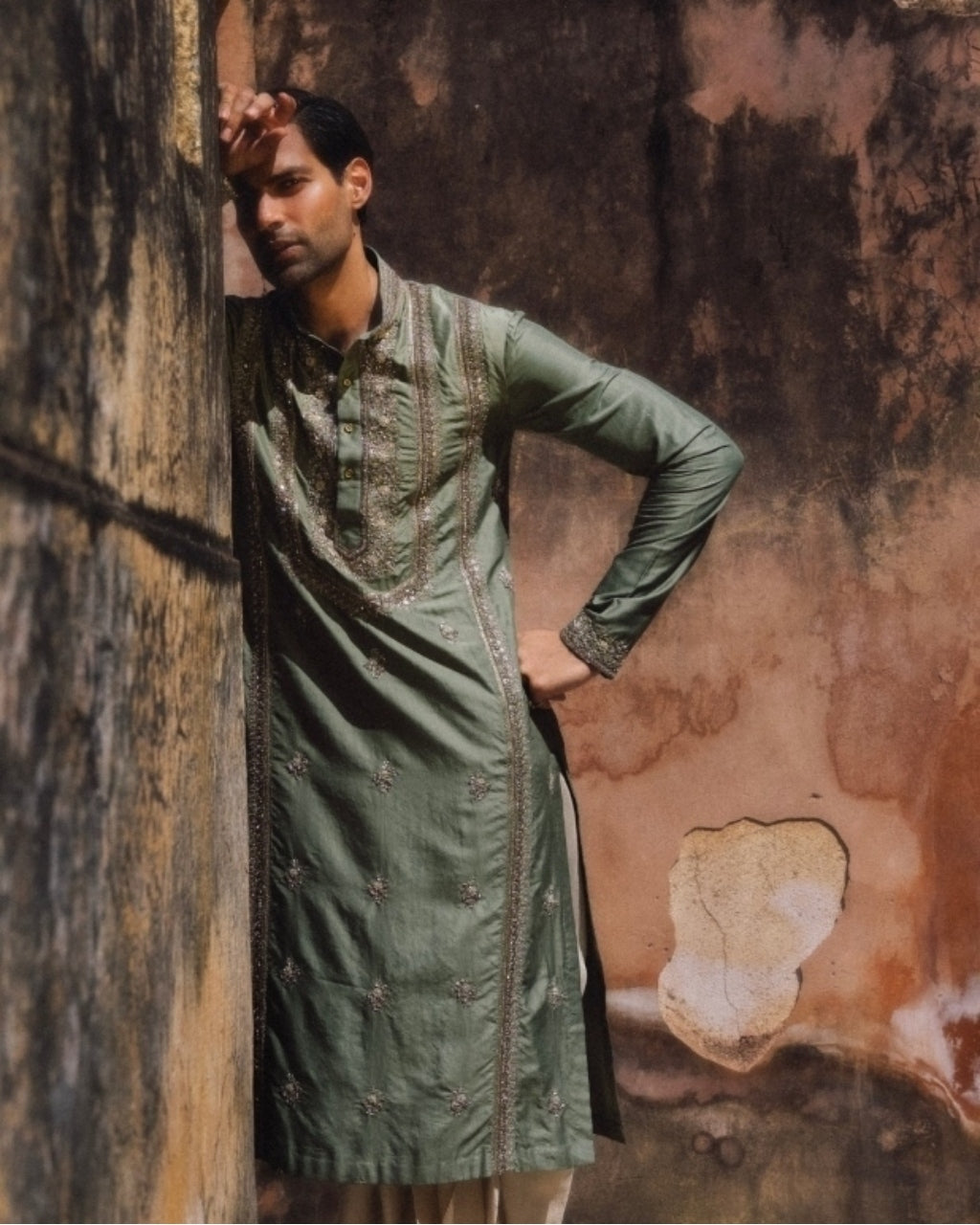 Fern Kurta Dhoti Set