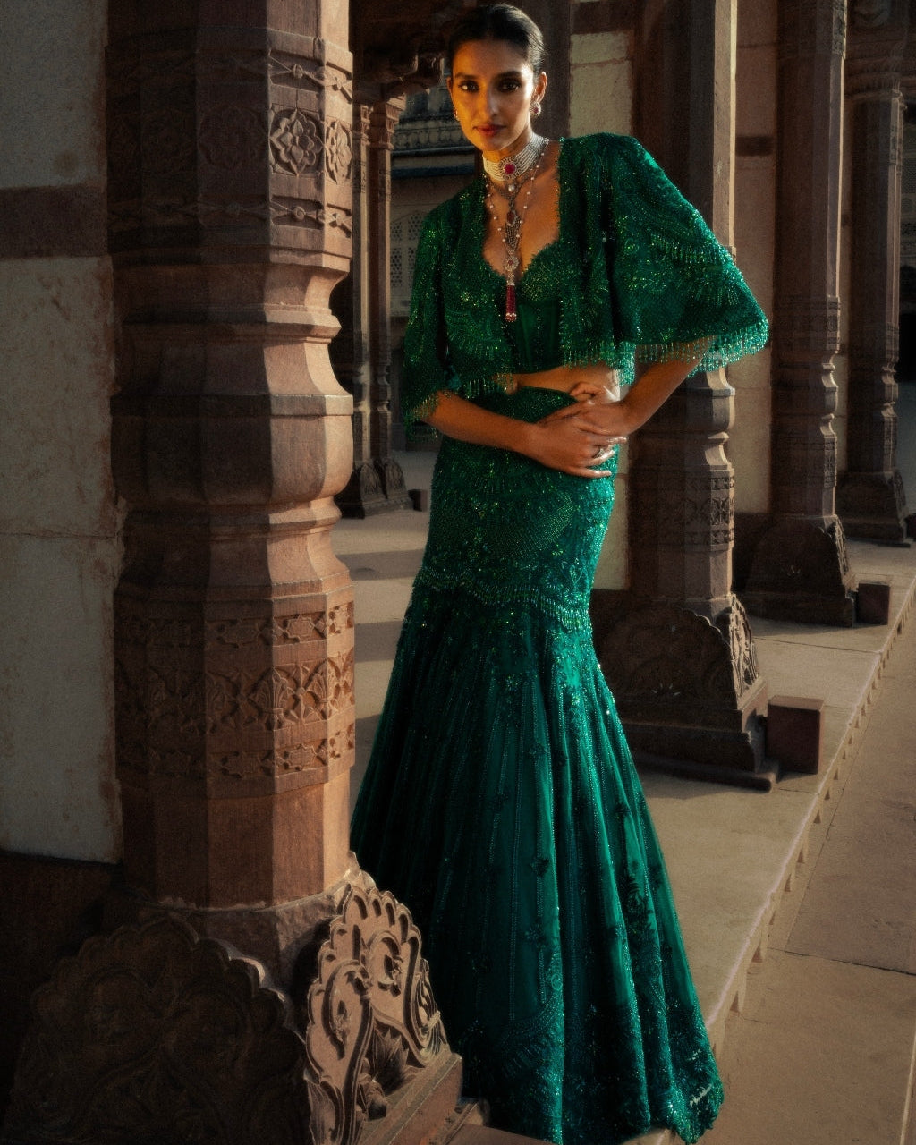 Emeraldaa Lehenga Set