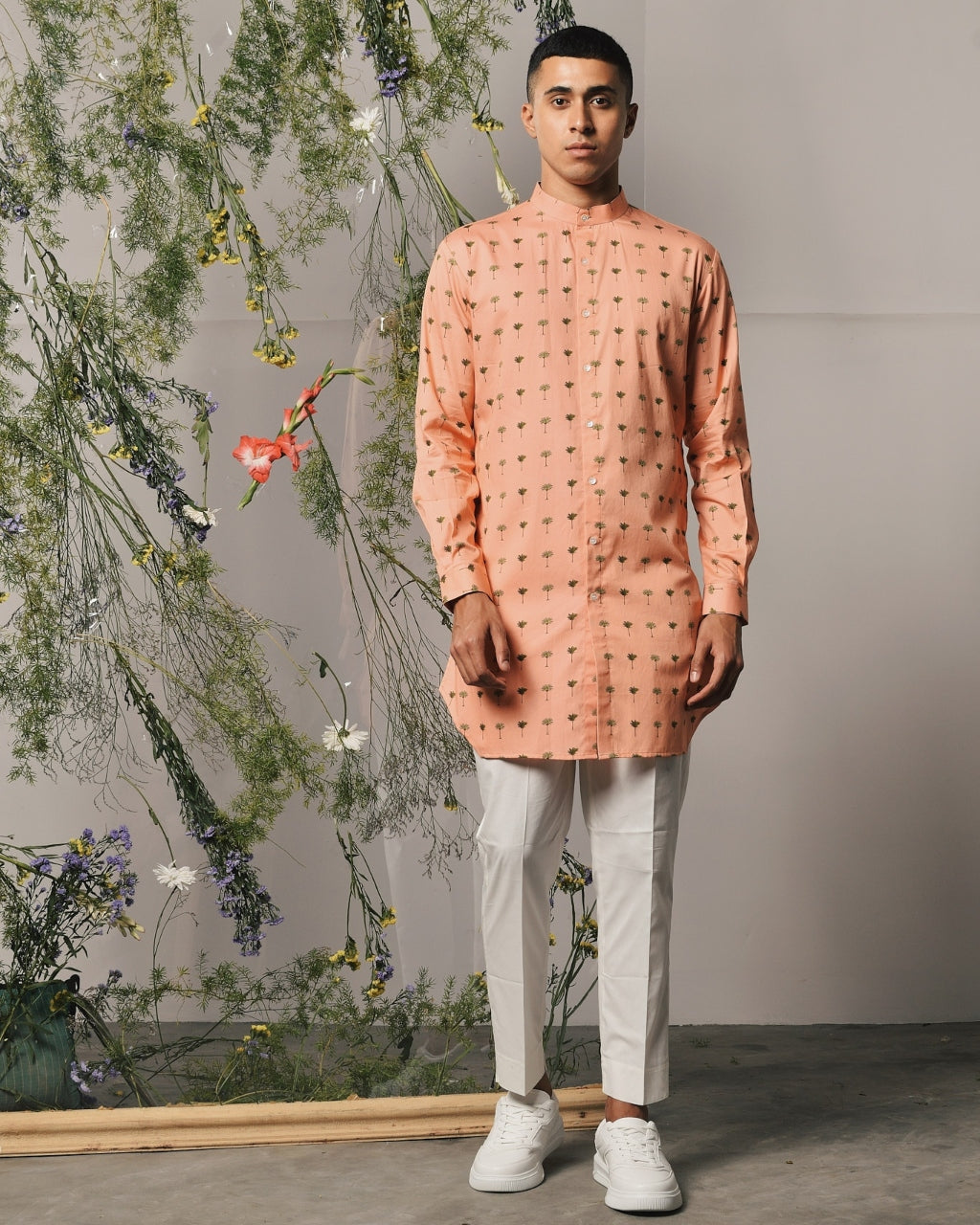 Peach Piccolo Kurta & Pajama