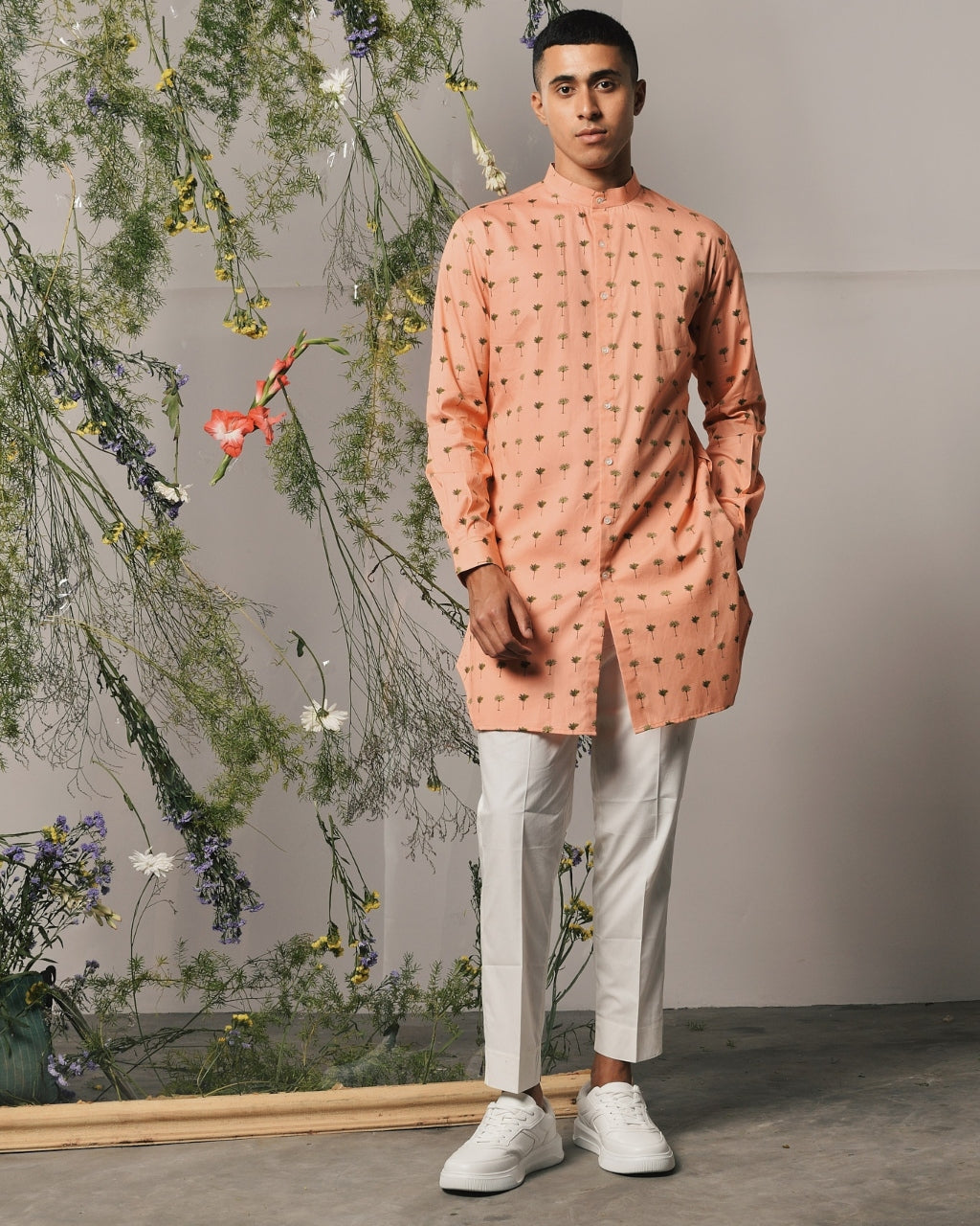 Peach Piccolo Kurta & Pajama