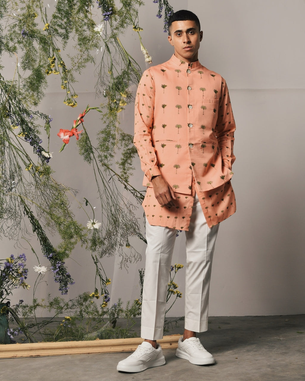 Peach Piccolo Kurta & Pajama