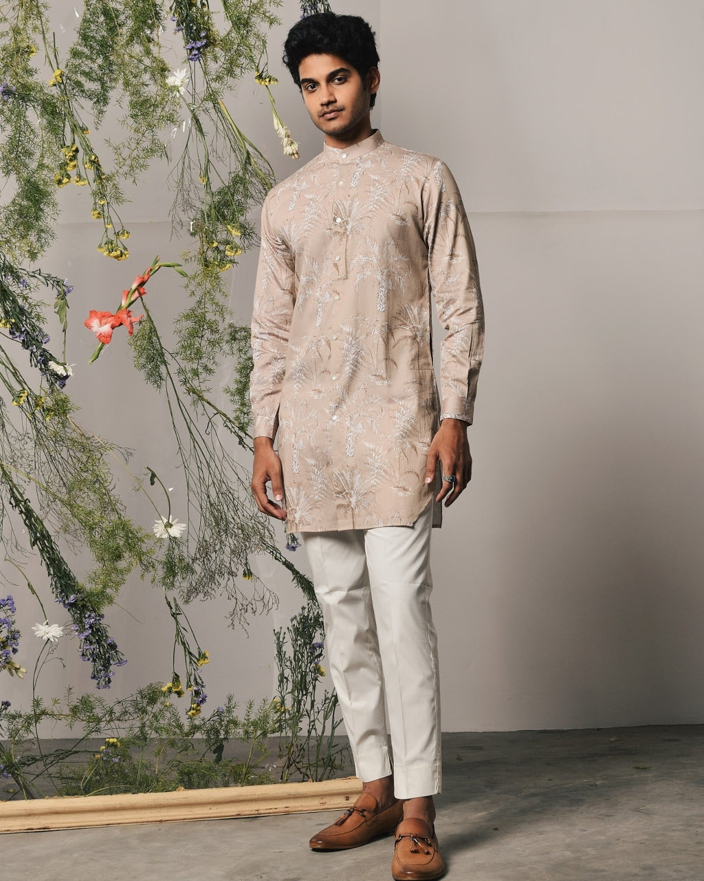 Sand Palermo Kurta & Pajama