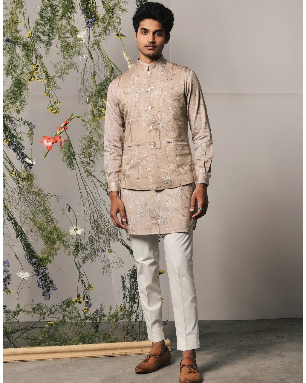 Sand Palermo Kurta & Pajama