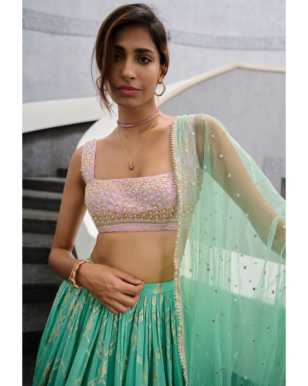 Veda Lehenga Set