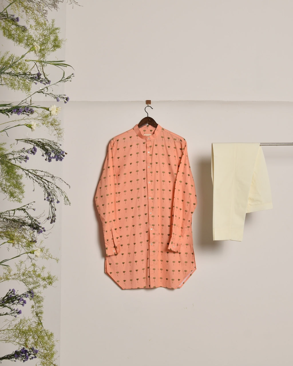 Peach Piccolo Kurta & Pajama