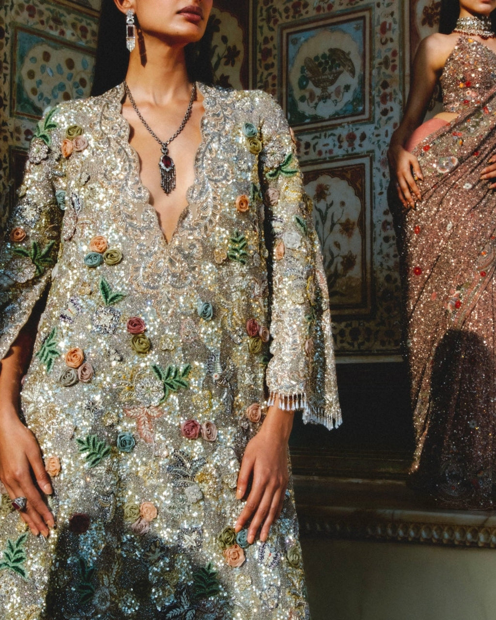Rosette Kaftan Set
