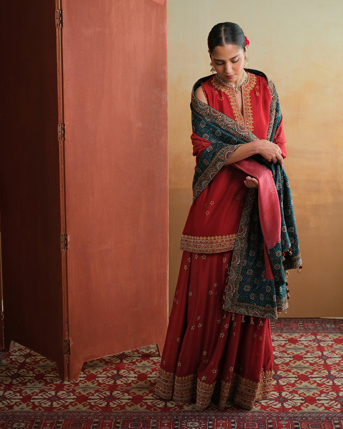 Aira Kurta Sharara Set