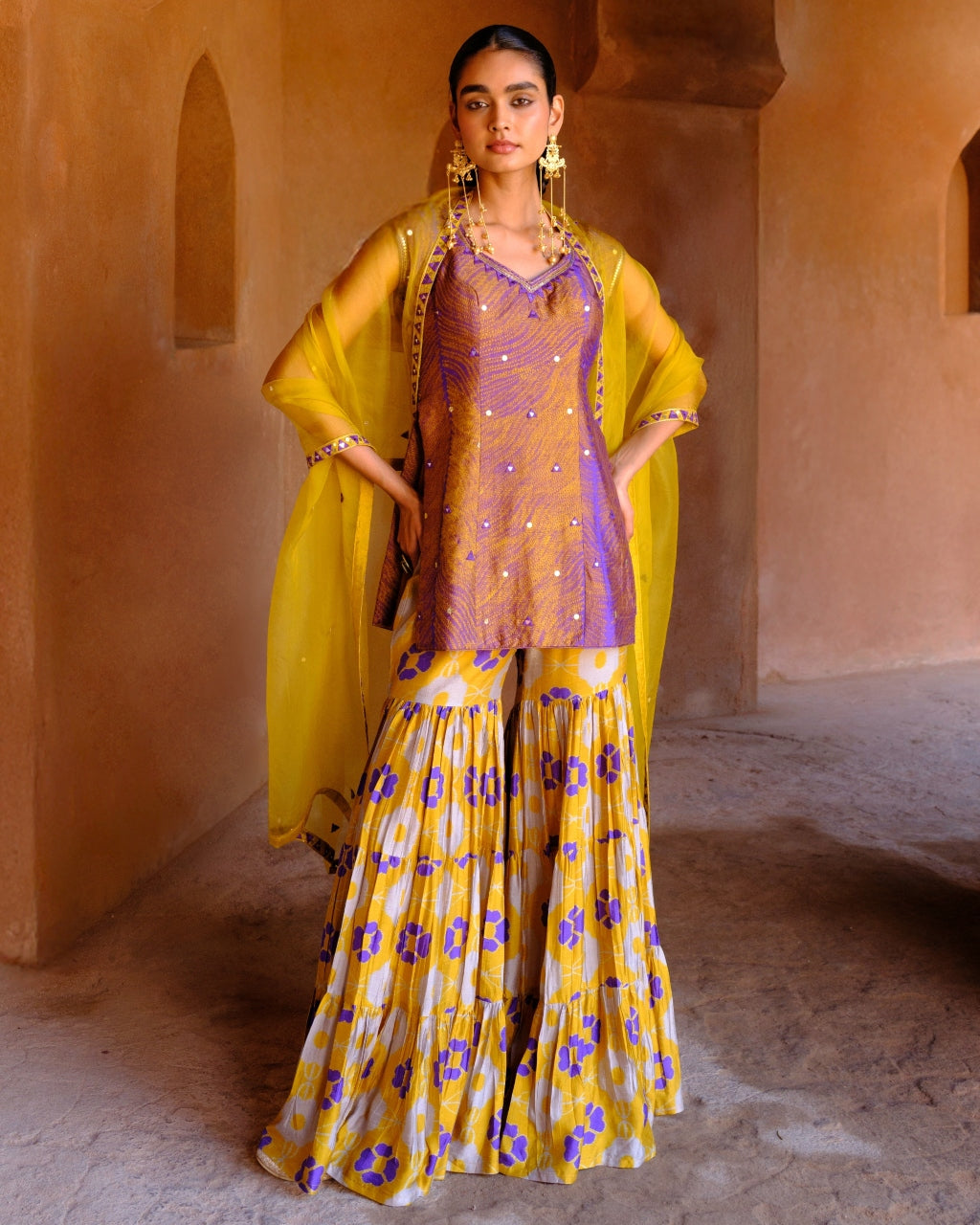Navya Sharara Set