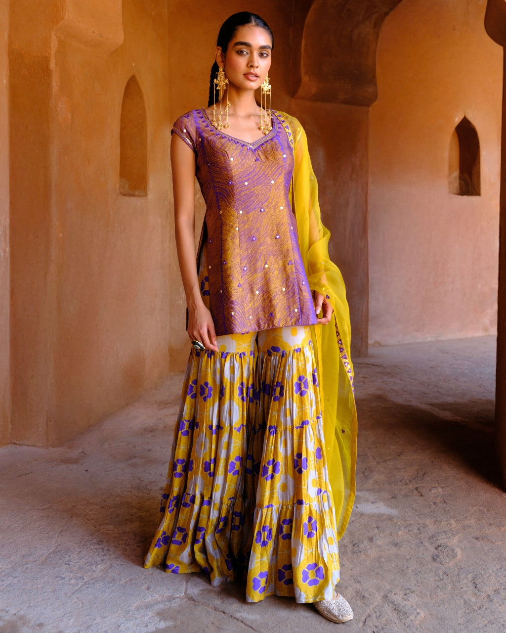 Navya Sharara Set