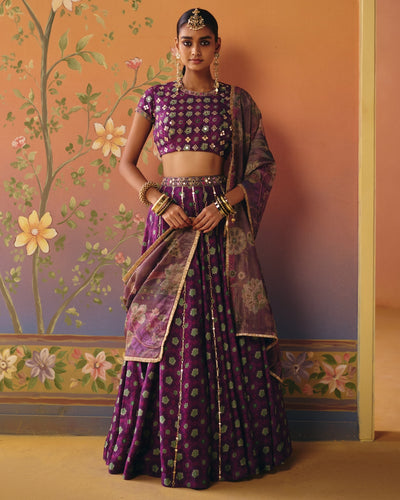 Saanjh Lehenga Set