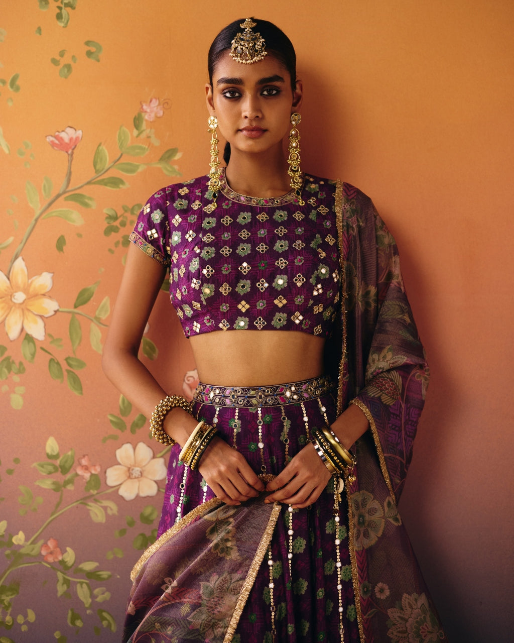 Saanjh Lehenga Set