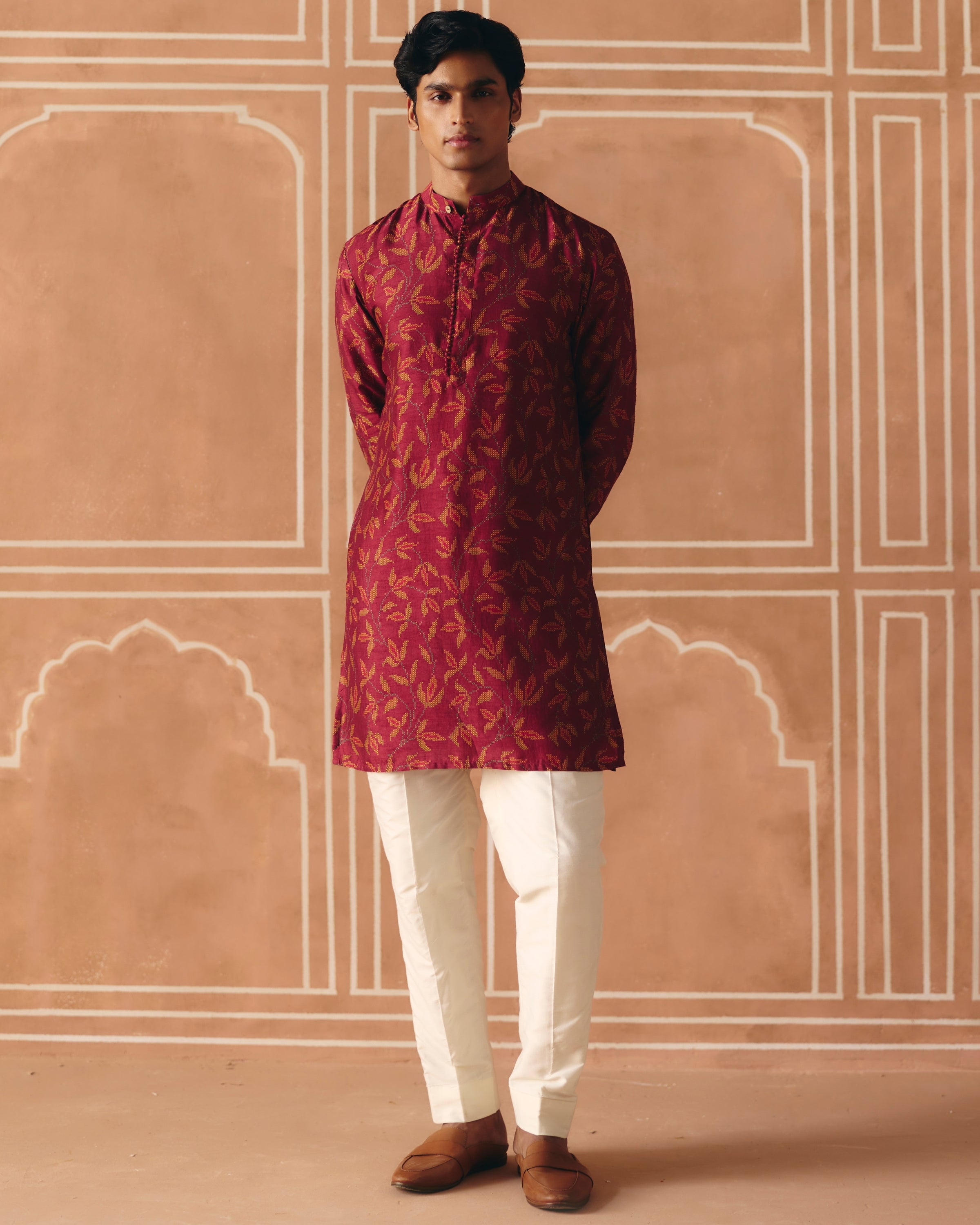 Berry Plum Kurta Set