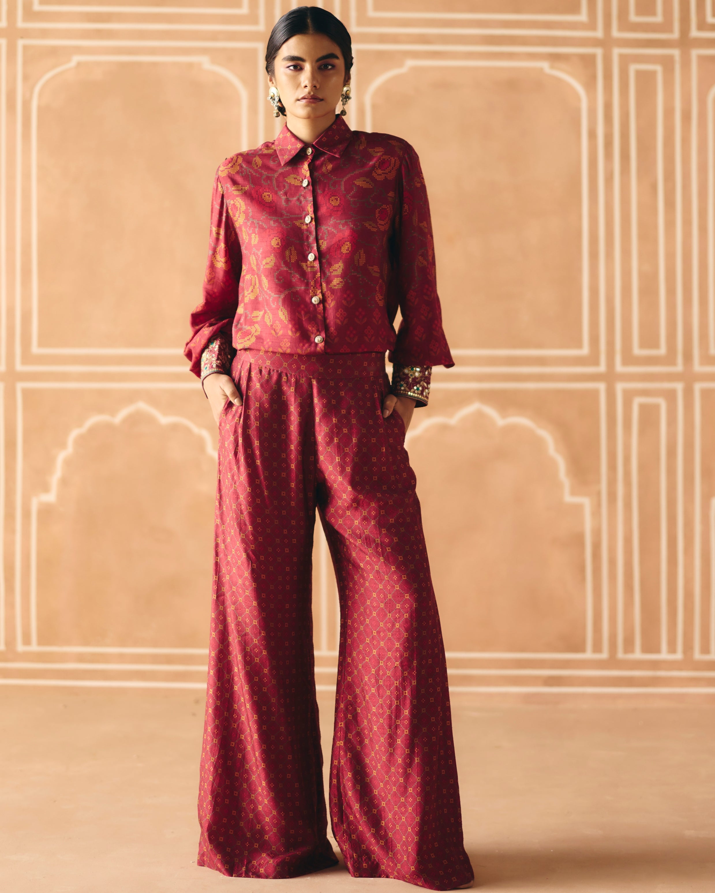 Berry Plum Co-ord Set