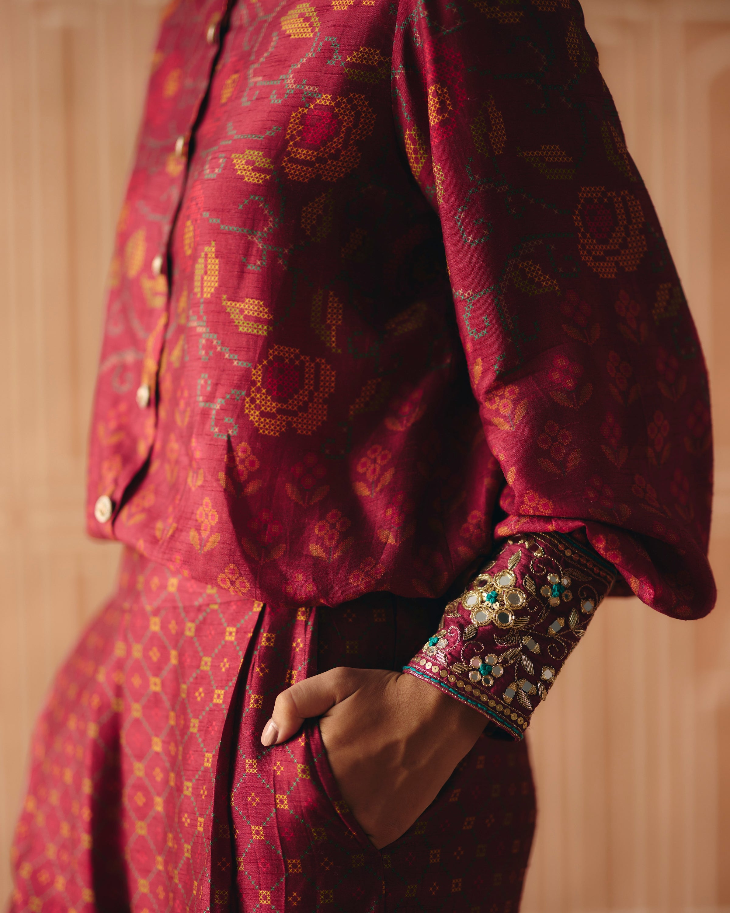 Berry Plum Co-ord Set