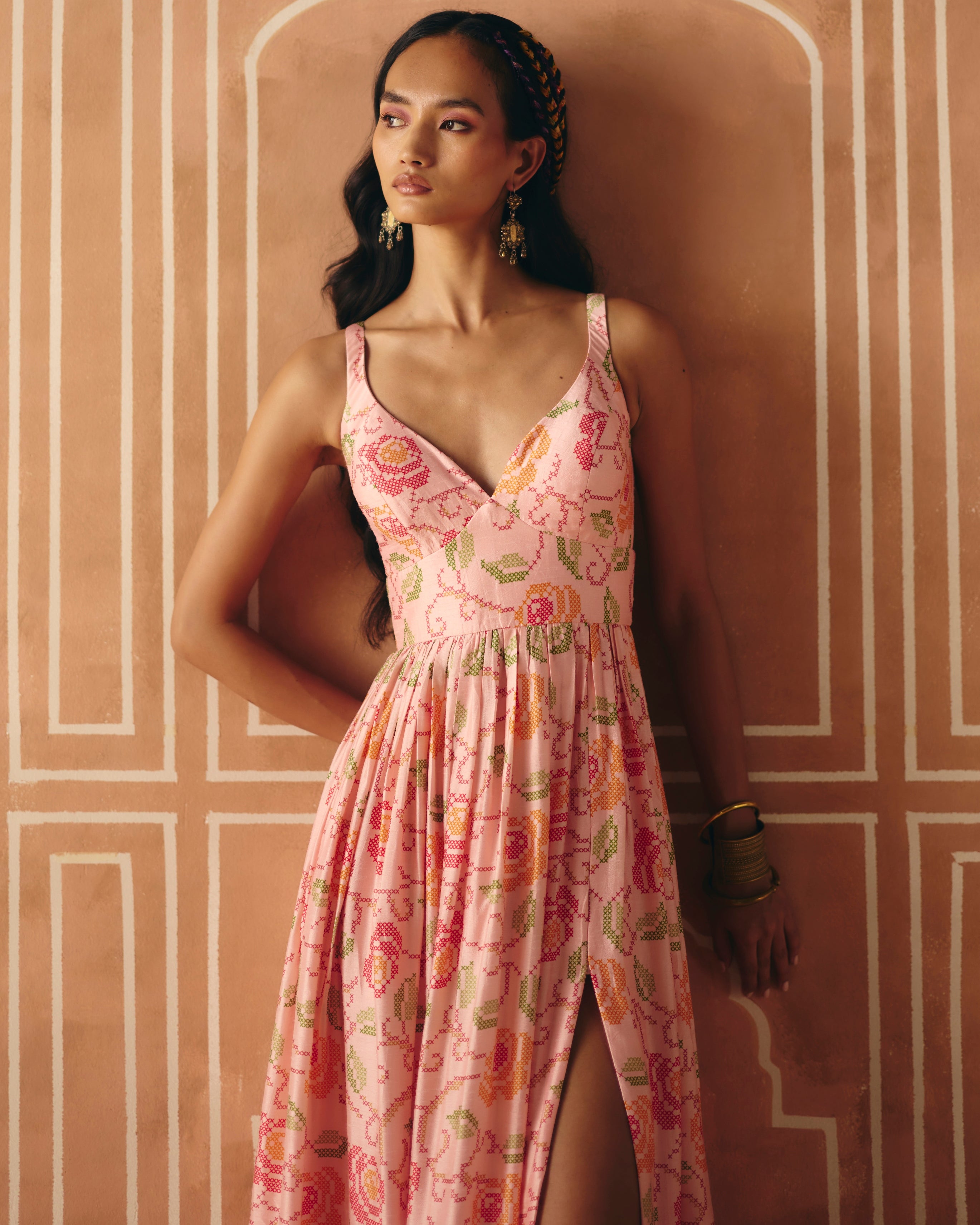 Blush Pink Maxi Dress