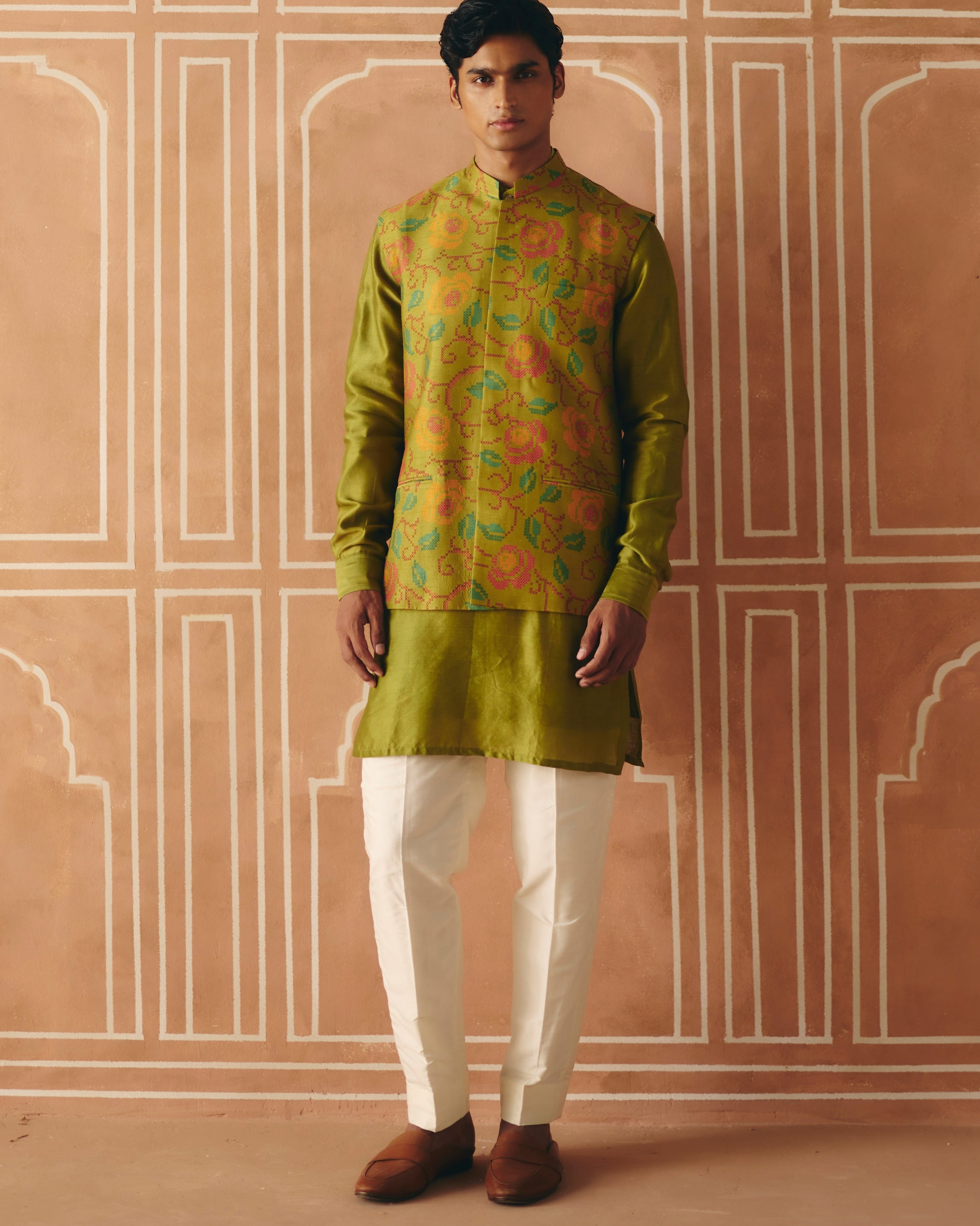 Parrot Green Bandi Set