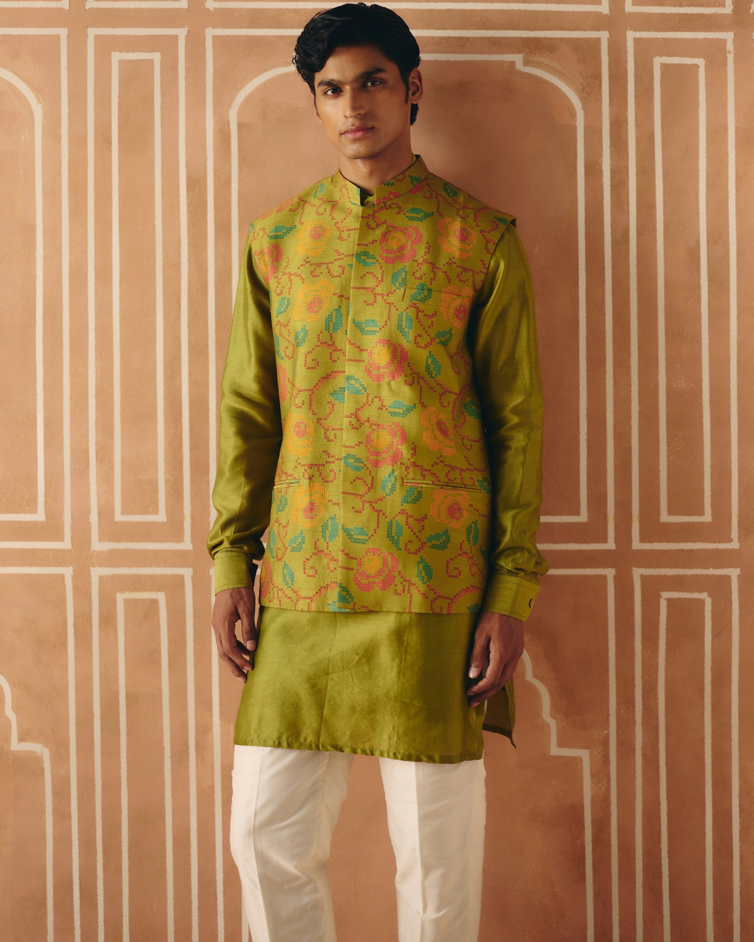 Parrot Green Bandi Set