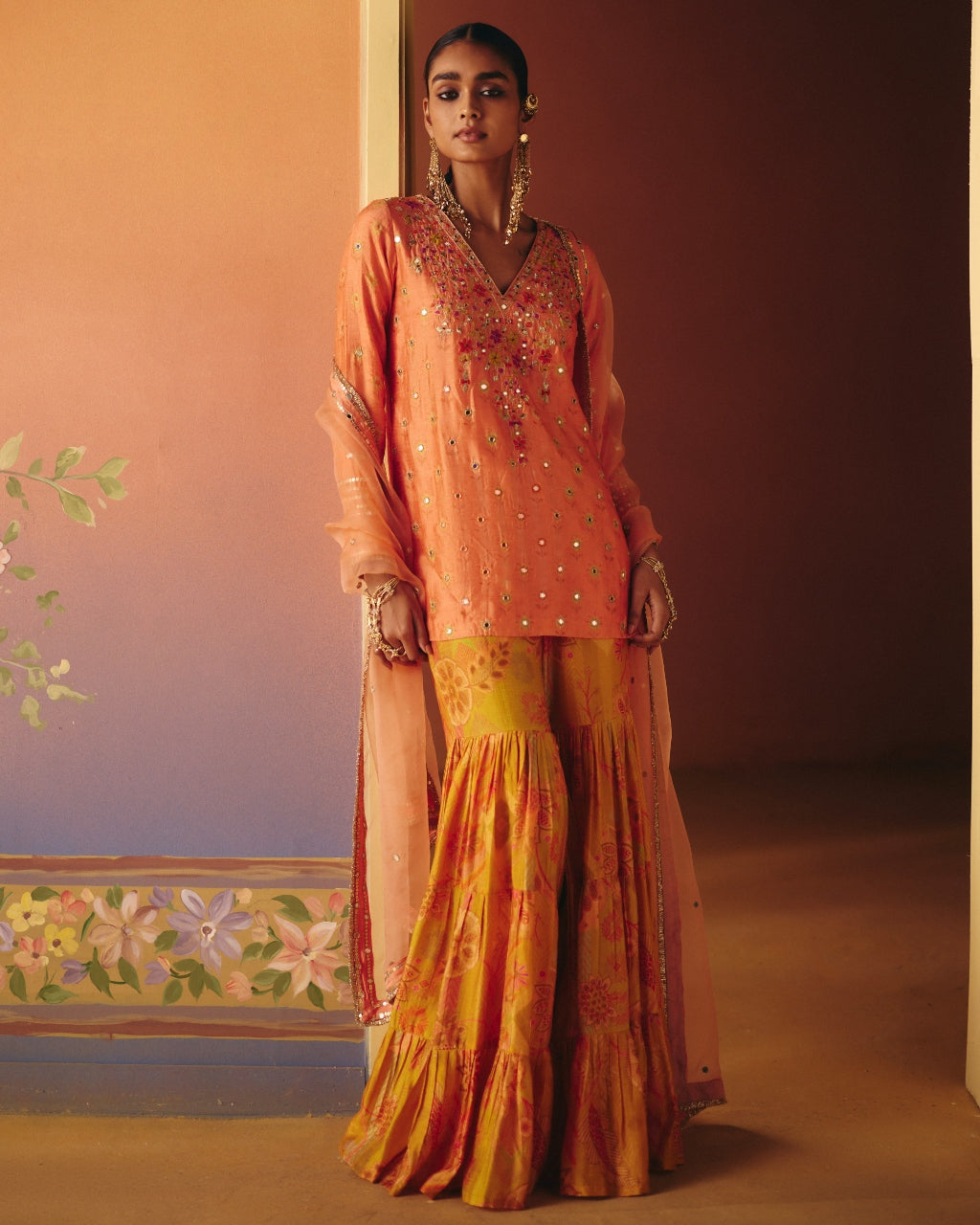 Soni Sharara Set