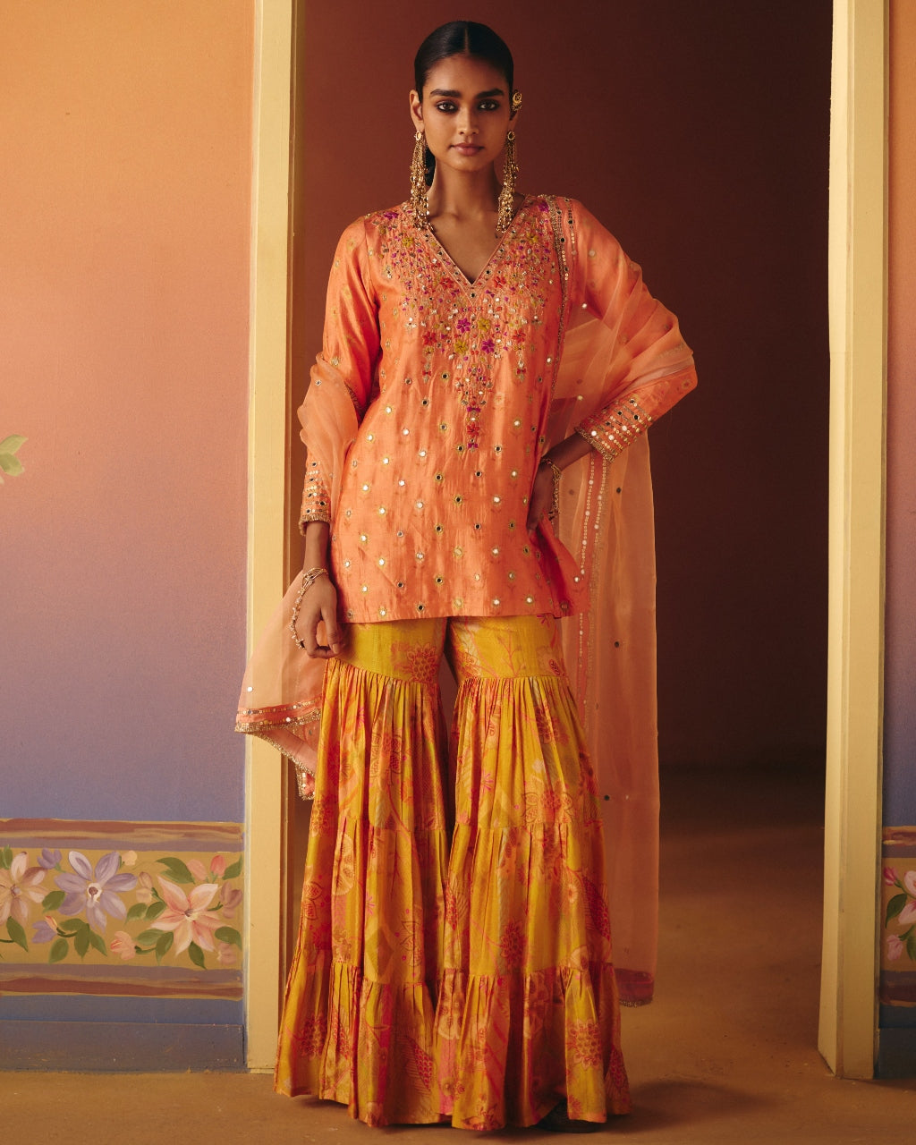 Soni Sharara Set