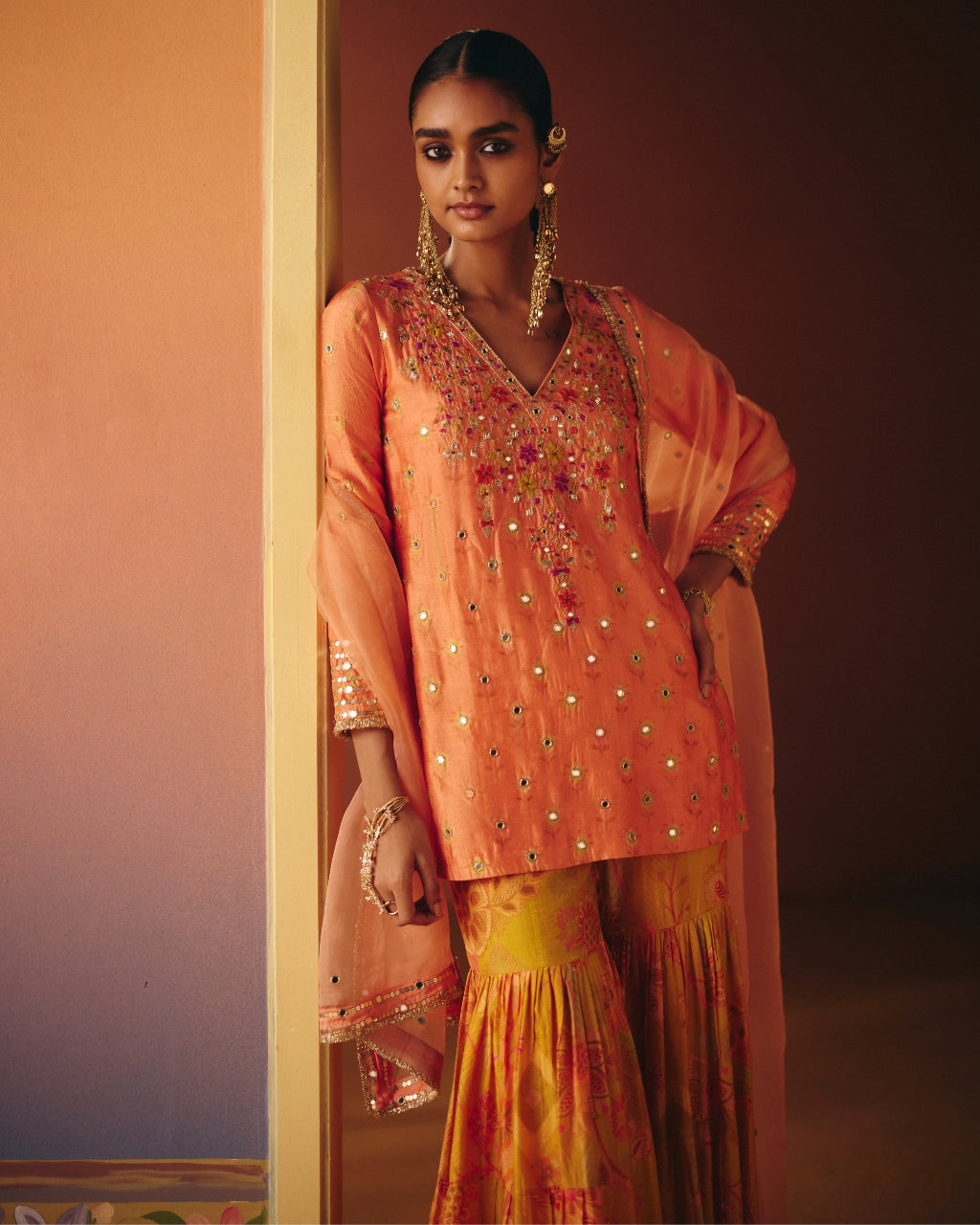 Soni Sharara Set