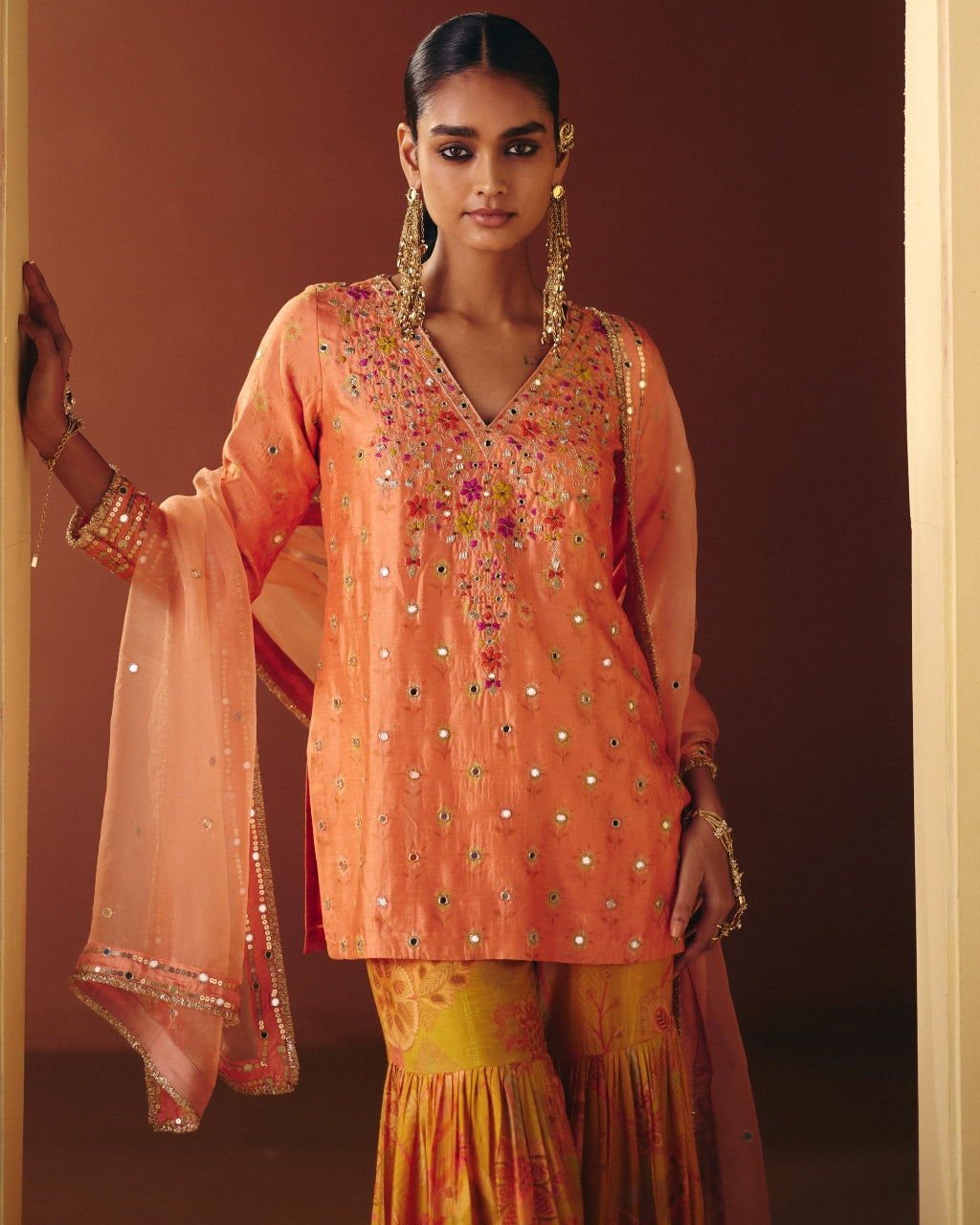 Soni Sharara Set