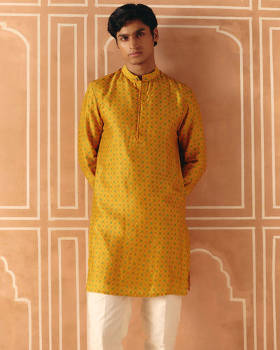 Marigold Yellow Kurta Set