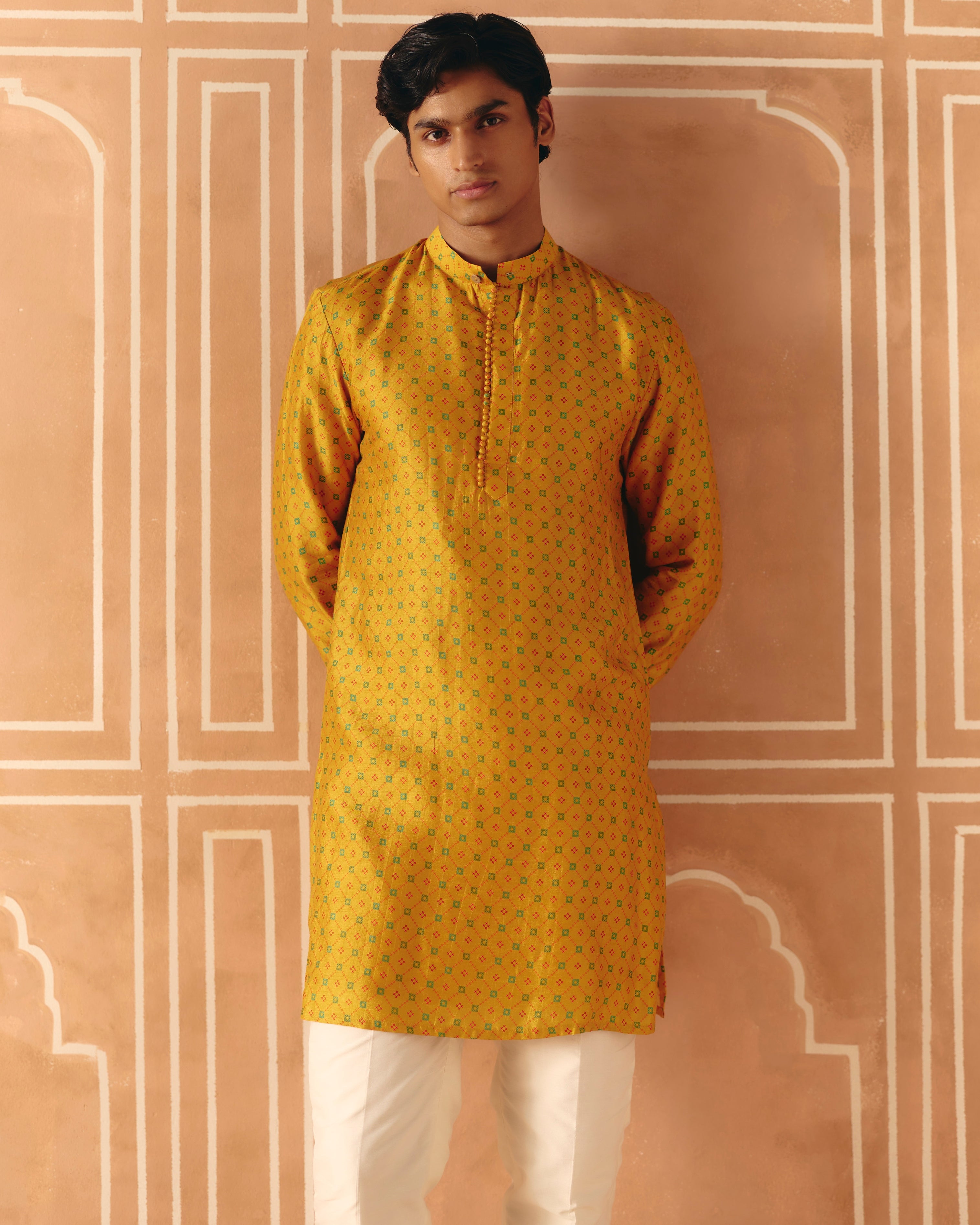 Marigold Yellow Kurta Set