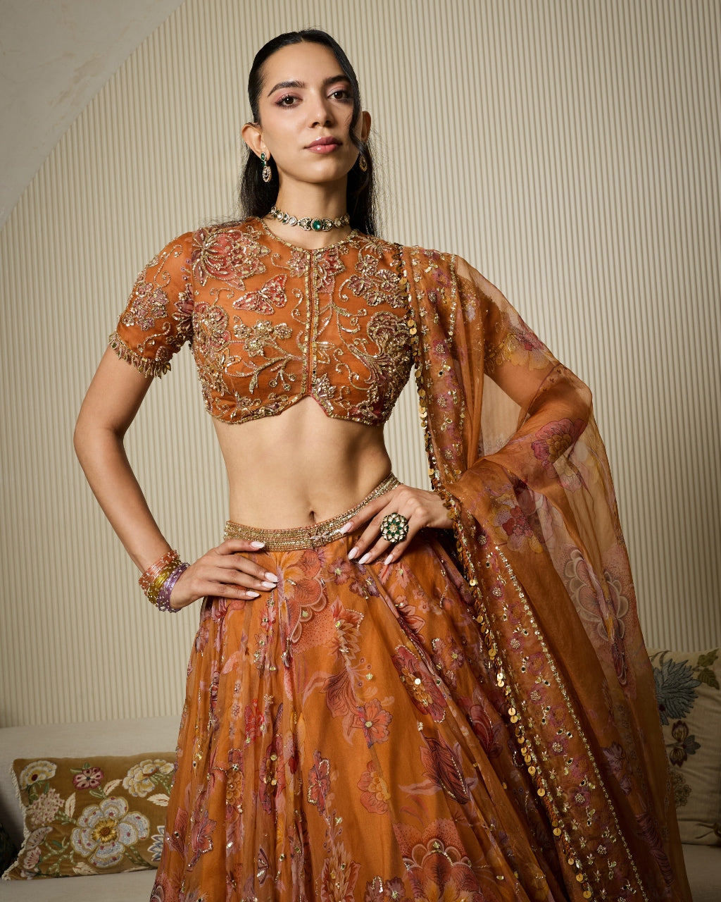 Dara Lehenga Set