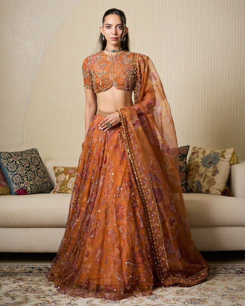 Dara Lehenga Set