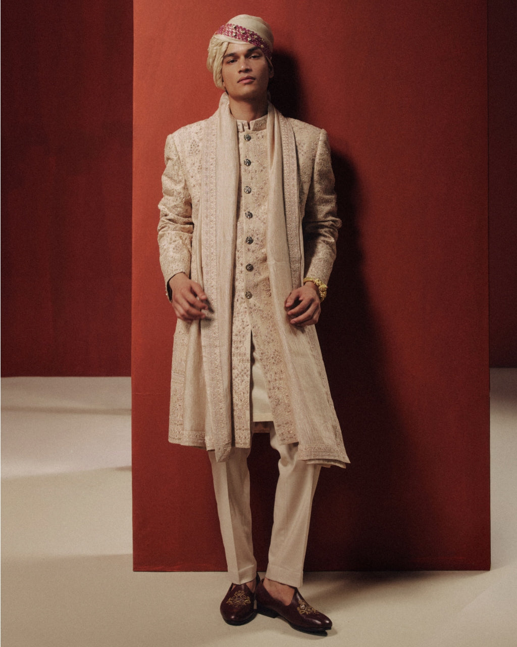The Rosé Eclipse Sherwani Set