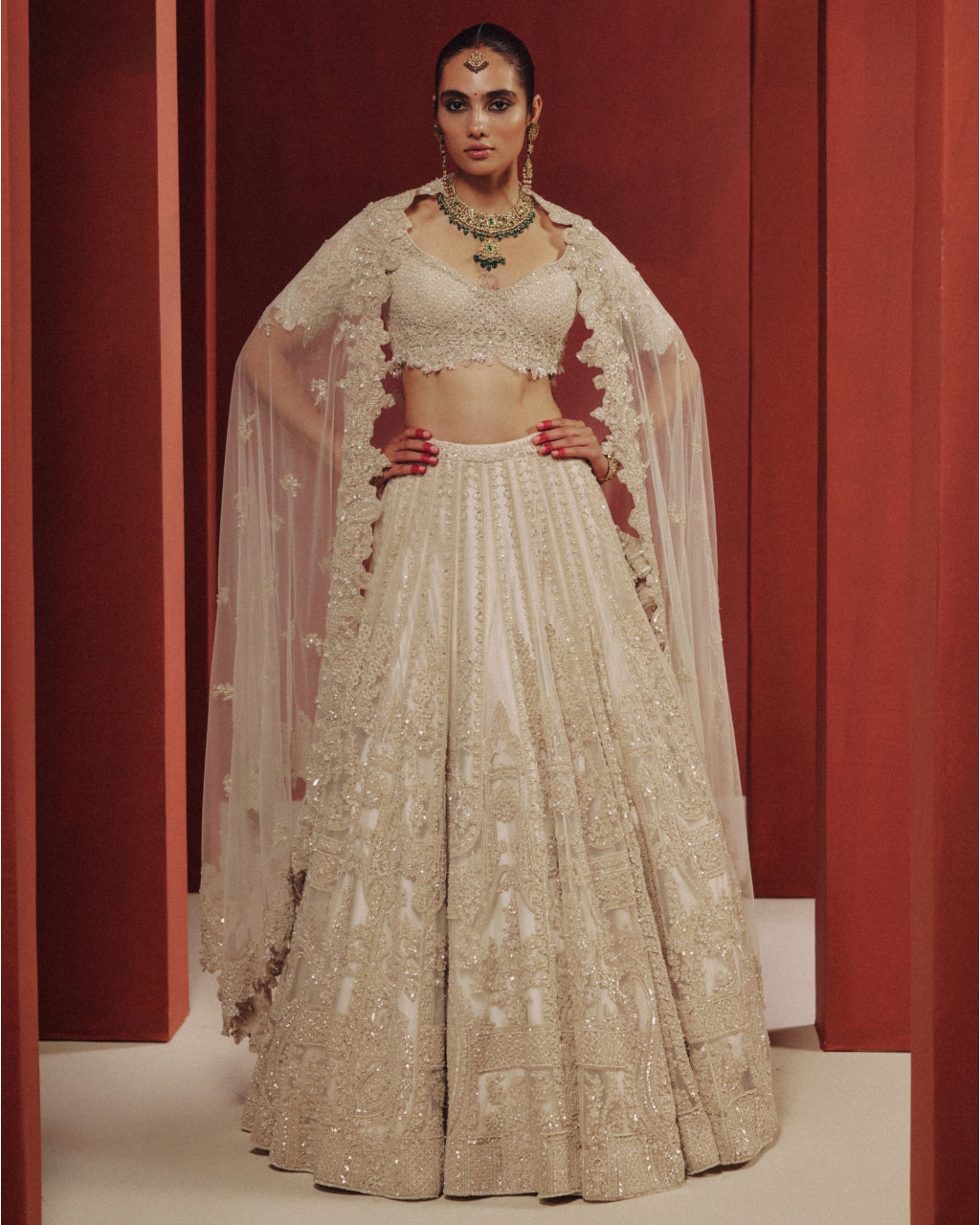 Pearl Élan Bridal Lehenga Set