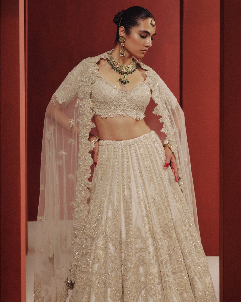Pearl Élan Bridal Lehenga Set