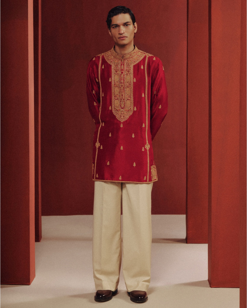 The Abeer Kashidakari Kurta Set